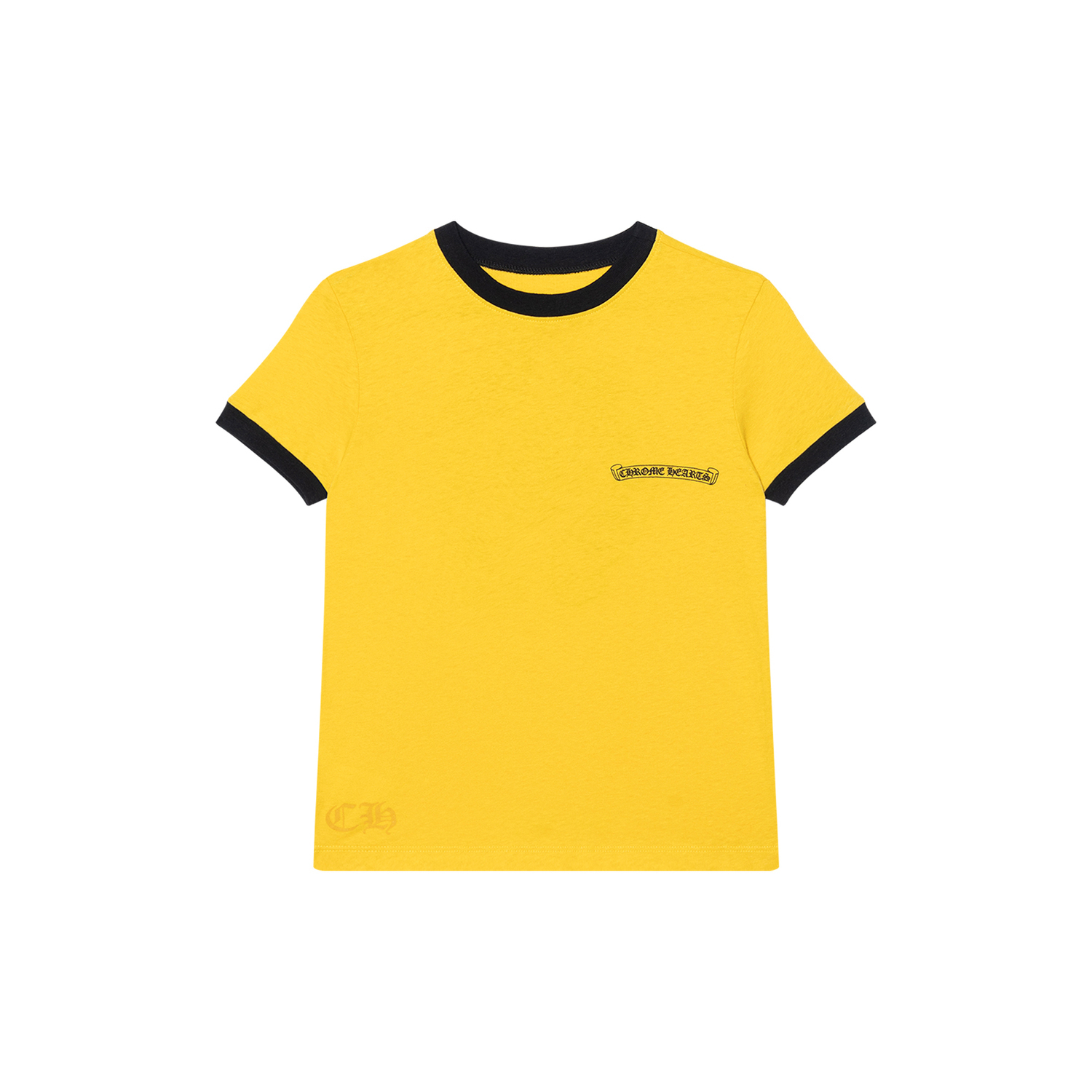 

Chrome Hearts Футболка мужская желтая, Желтый, Chrome Hearts Футболка мужская желтая