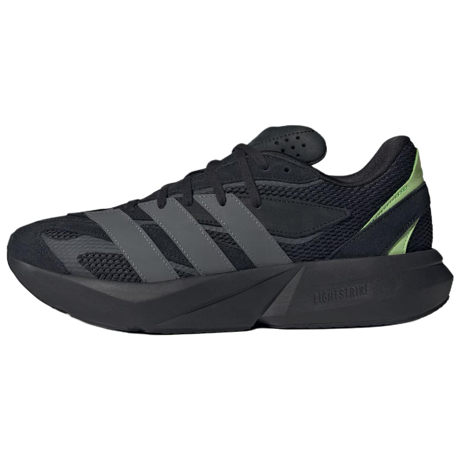 

Adidas LIGHTBLAZE износостойкие низкие кроссовки для бега мужские черные