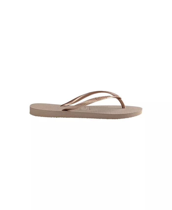 Женские узкие шлепанцы Flip-flop Havaianas, розовый — фото 2