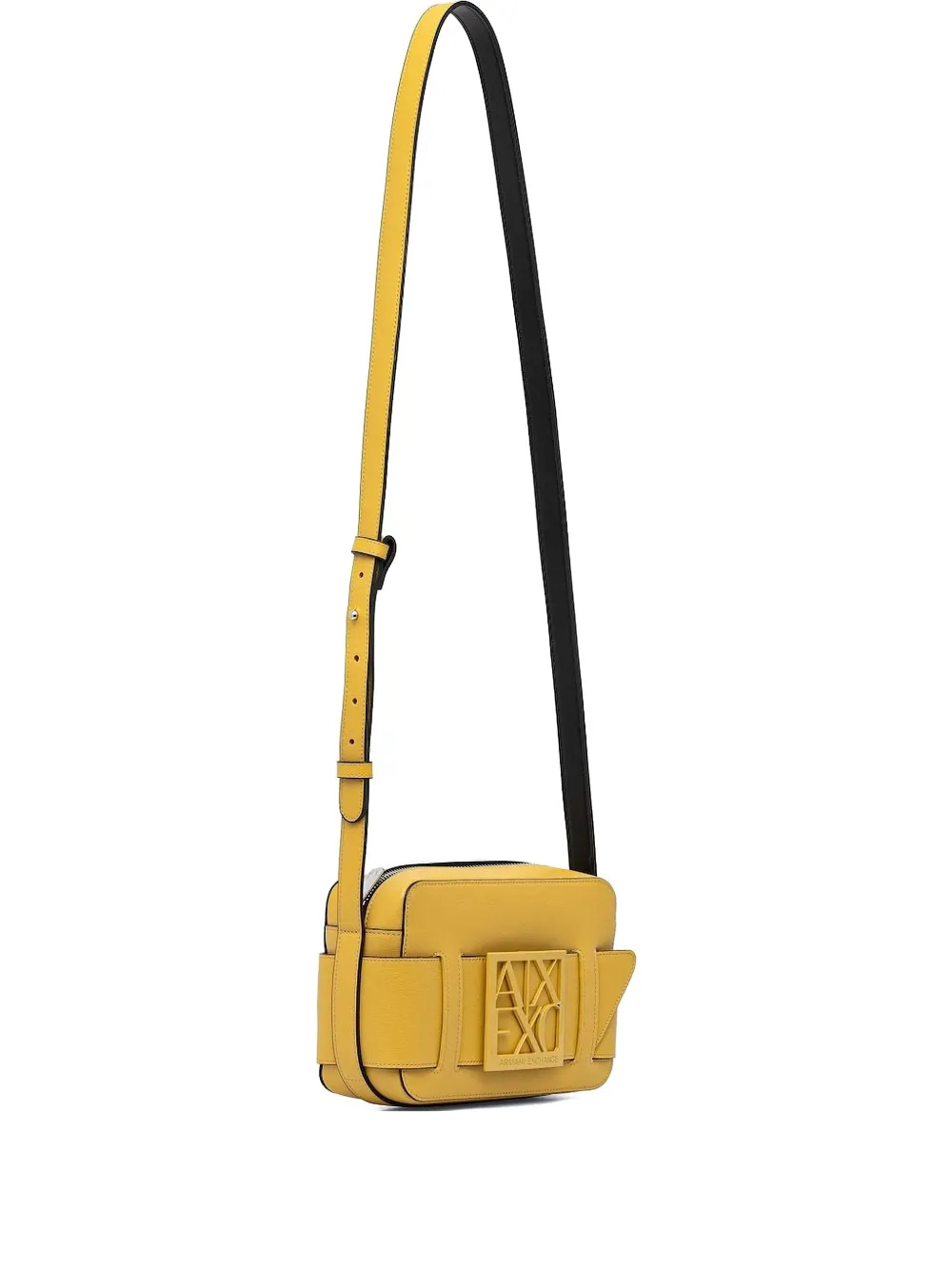 

Сумка через плечо с клапаном и логотипом Armani Exchange, желтый