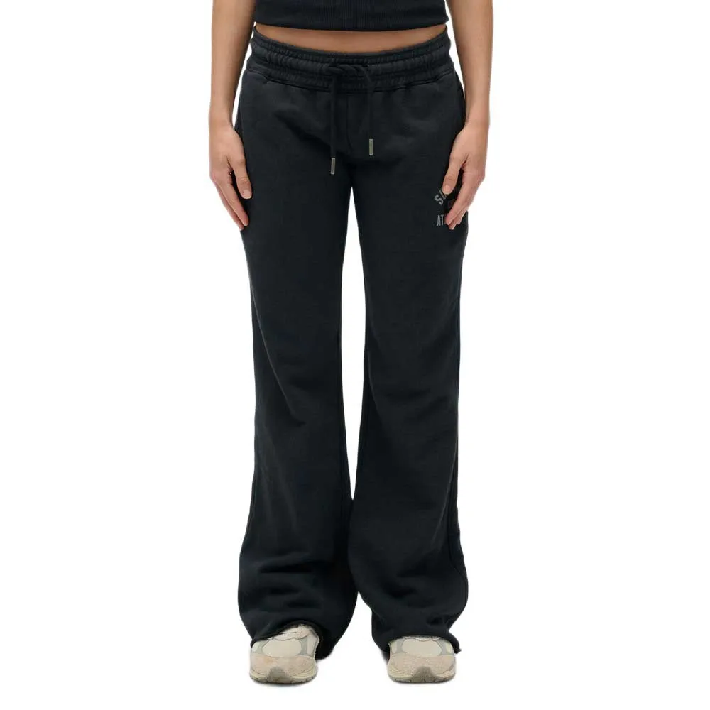 

Спортивные брюки Superdry Athletic Print Flare, черный