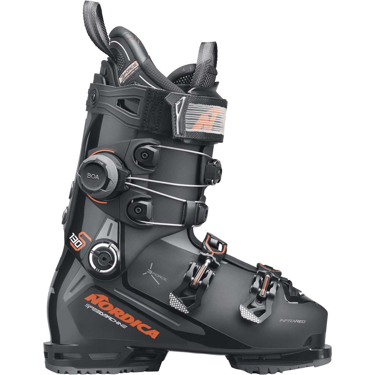 

Горнолыжные ботинки Speedmachine 3 BOA 130, мужские Nordica, Black/Anthracite/Red
