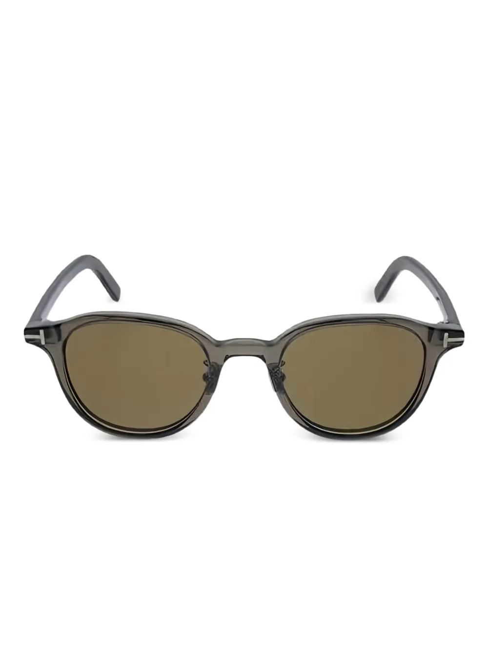 

Солнцезащитные очки в круглой оправе с полной оправой TOM FORD Eyewear, серый