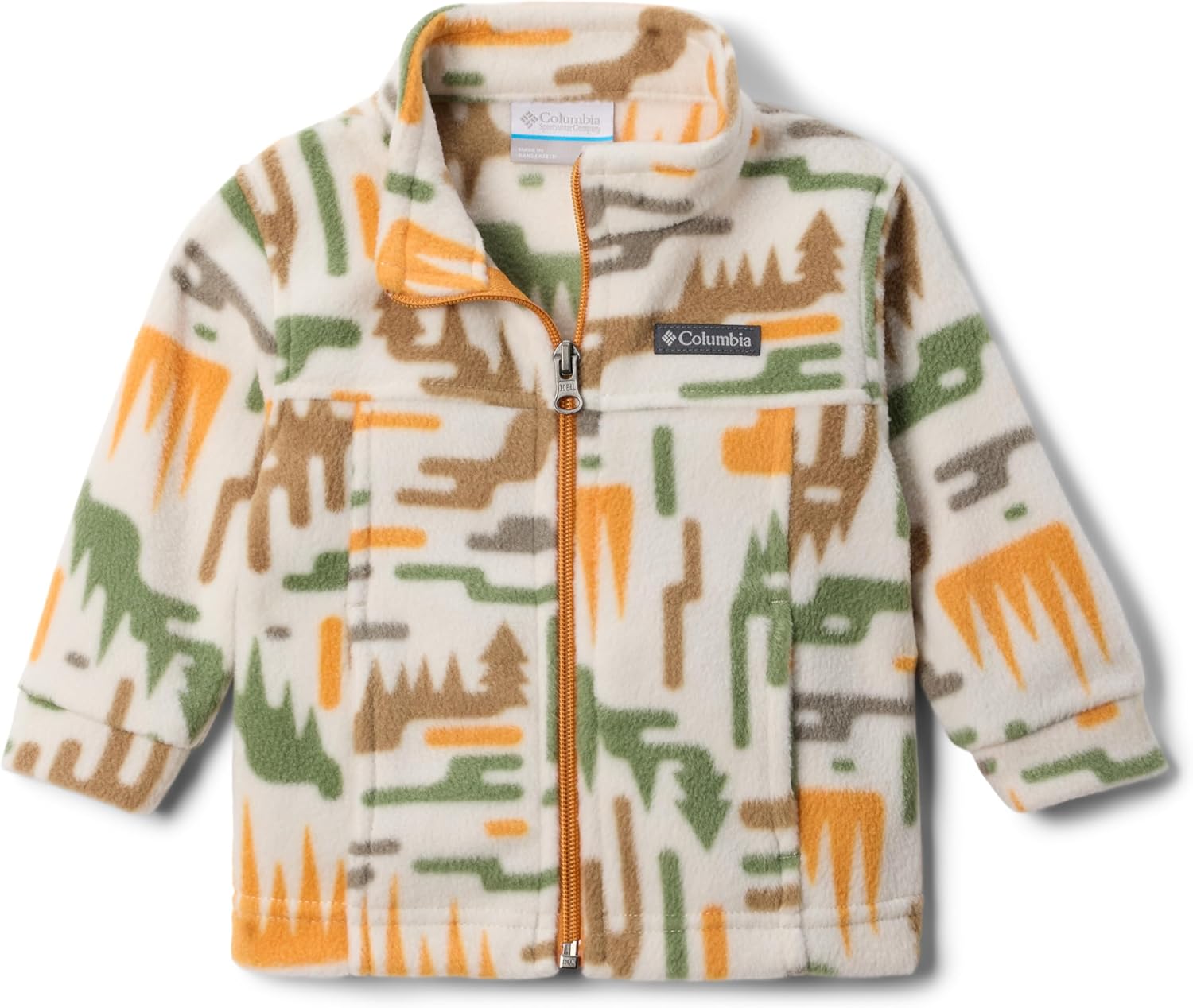 

Columbia Youth Boys Zing III Fleece, Dark Stone Highland