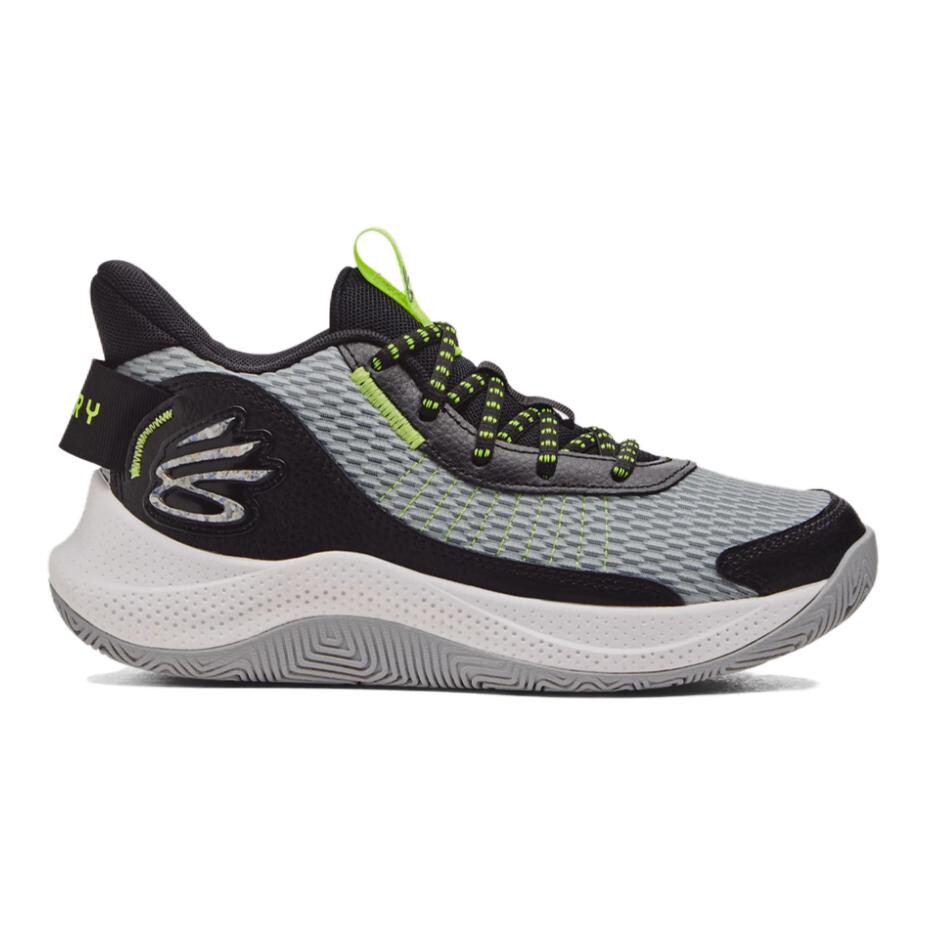 Баскетбольные кроссовки Curry Kids GS Low-top Modern Grey Under Armour, серый — фото 2
