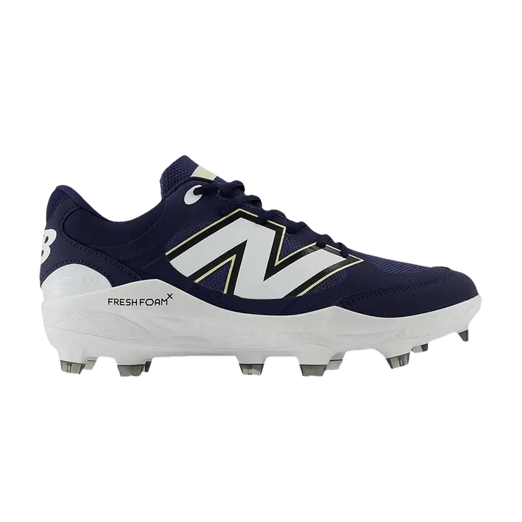

Бутсы New Balance Fresh Foam X 3000v7 Molded 2E Wide 'Navy White', синий