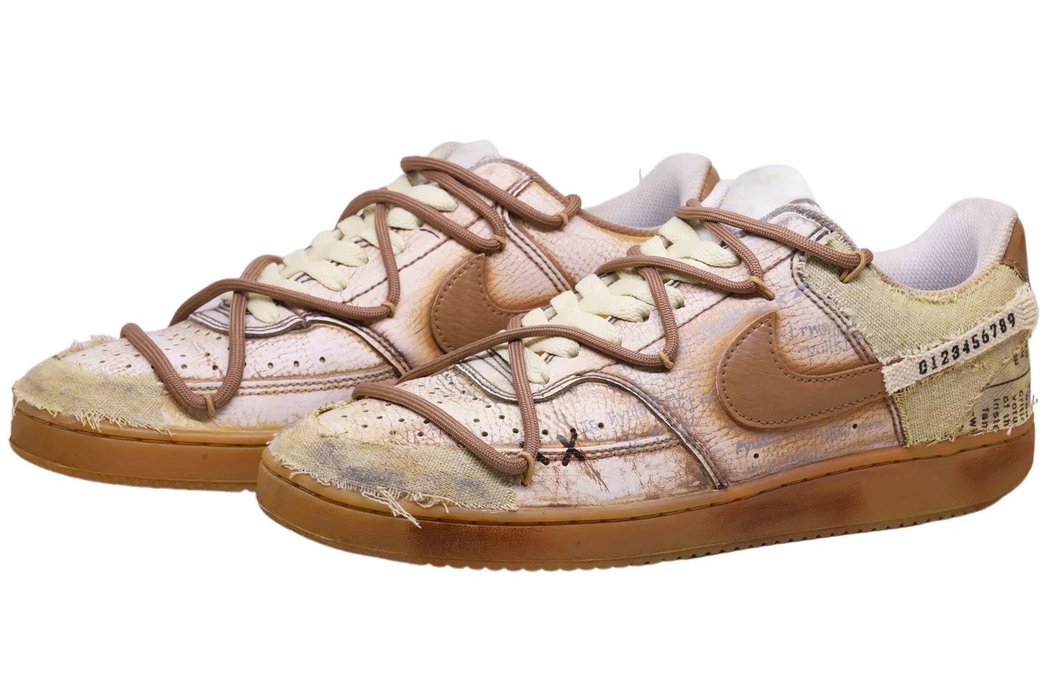 Кеды Nike Court Vision 1 хаки — фото 4