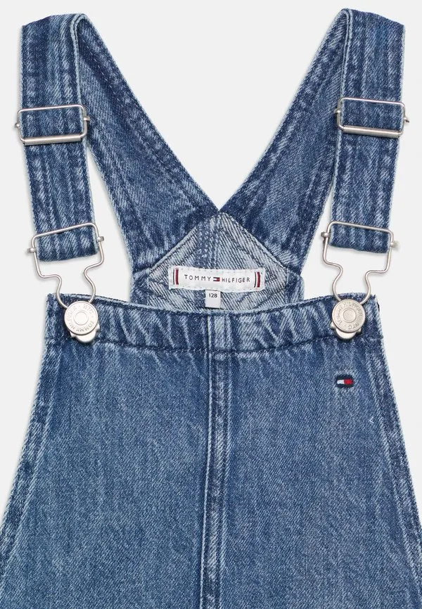 Платье-Комбинезон со звездным флагом, джинсовое платье Tommy Hilfiger, Blue Denim — фото 4