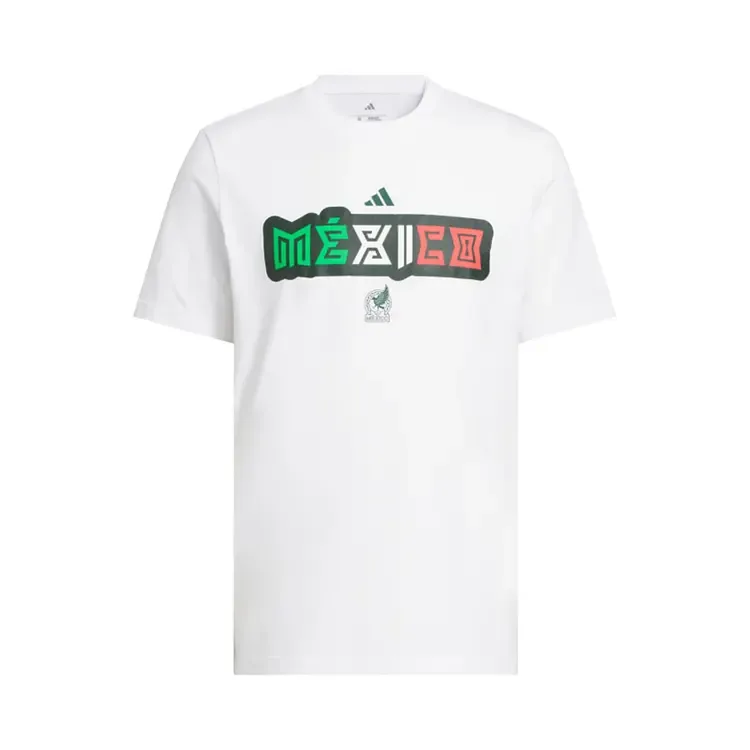 Футболка Adidas World Cup 26 Mexico Home Graphic Tee 'White'