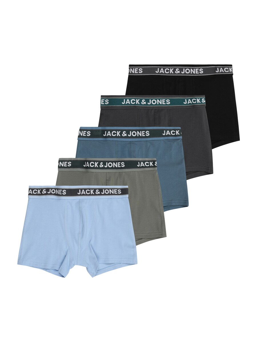 

Трусы Jack & Jones Junior JACEVAN, цвет Cyan blue/Light blue/Grey/Black