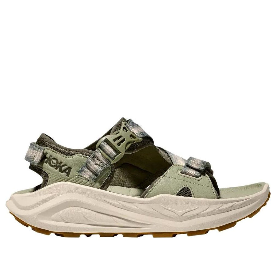 Сандалии HOKA ONE ONE Infini Hike TC 'Sea Moss Oat Milk', оливкого-зеленый — фото 2