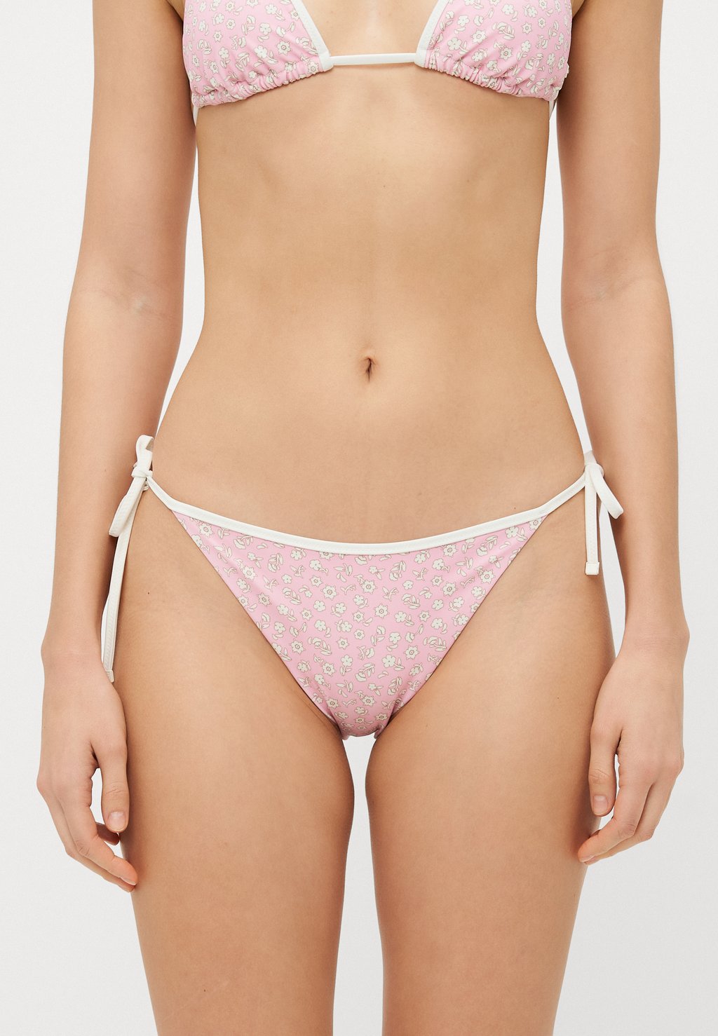 

Плавки бикини ESSENTIALS CHEEKY STRING SIDE TIE PRINT Tommy Hilfiger, розовый