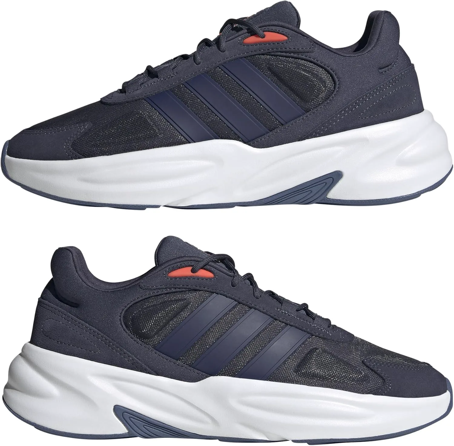 Мужские беговые кроссовки Adidas Ozelle, ярко-красный — фото 4