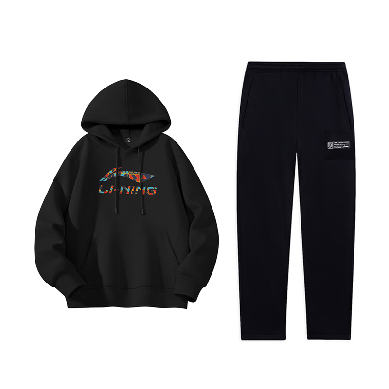 

Повседневная спортивная одежда унисекс LINING, черный