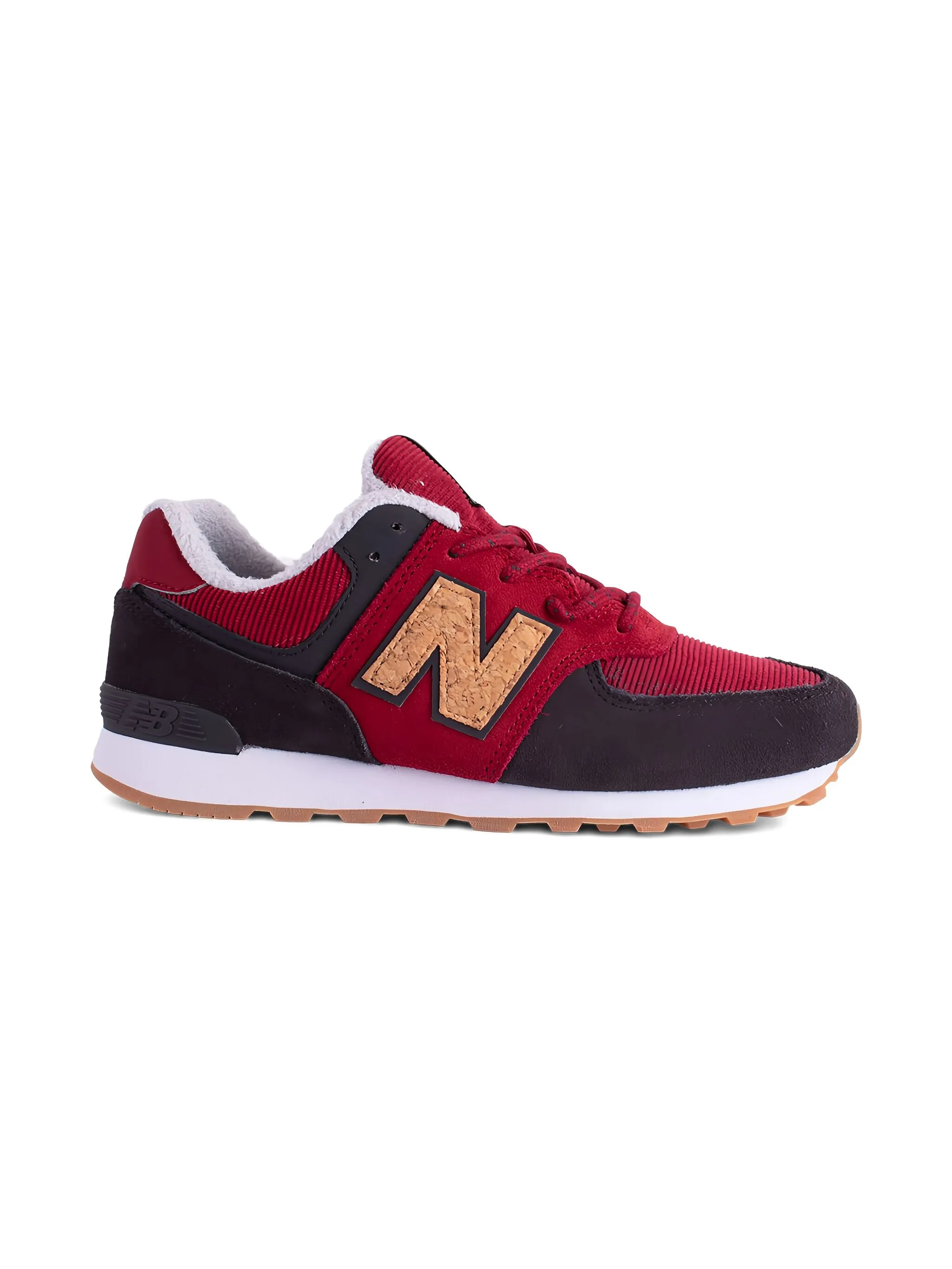 

Кроссовки 574 Red/Black New Balance Kids, красный