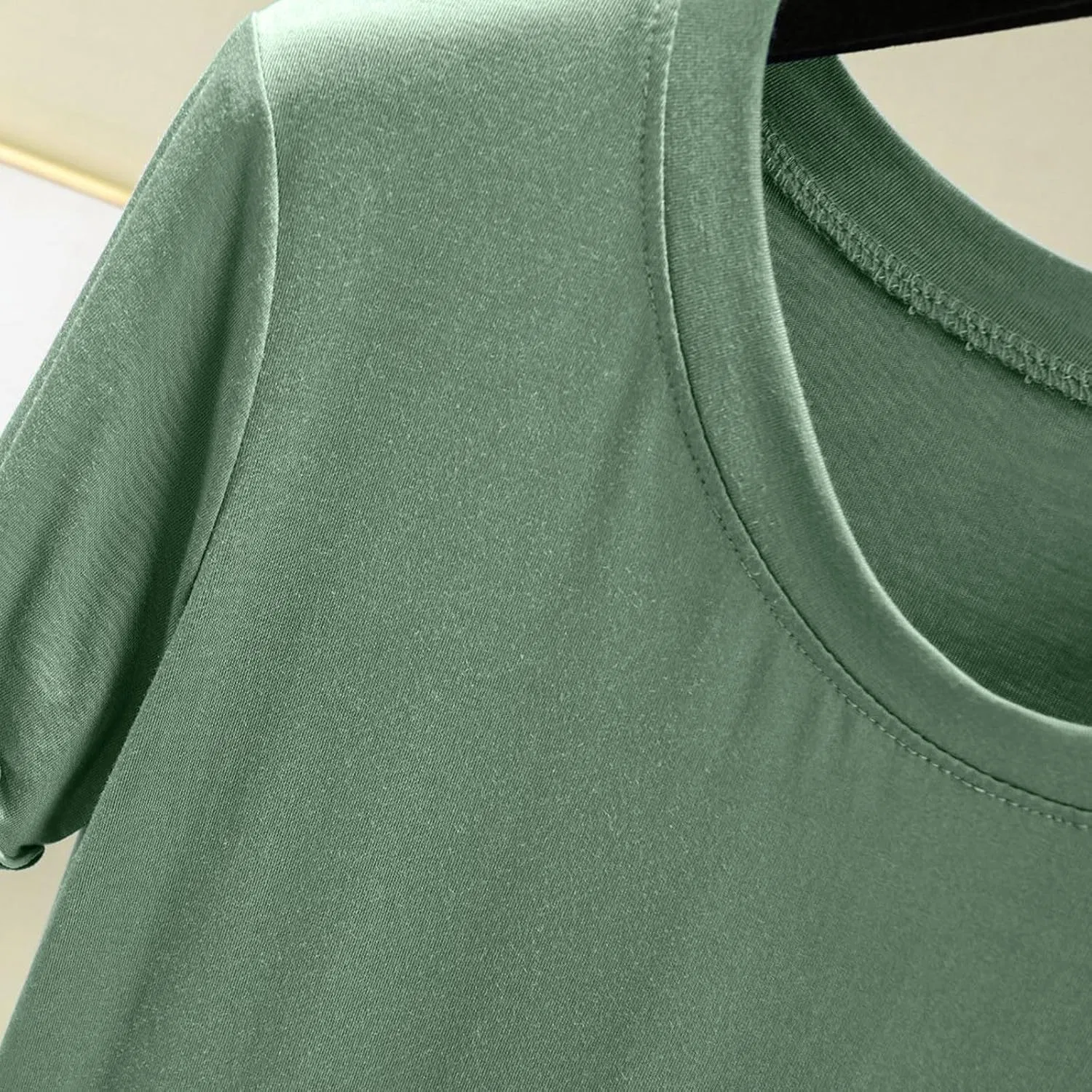 Женская футболка Oversized Modal, Navy — фото 2