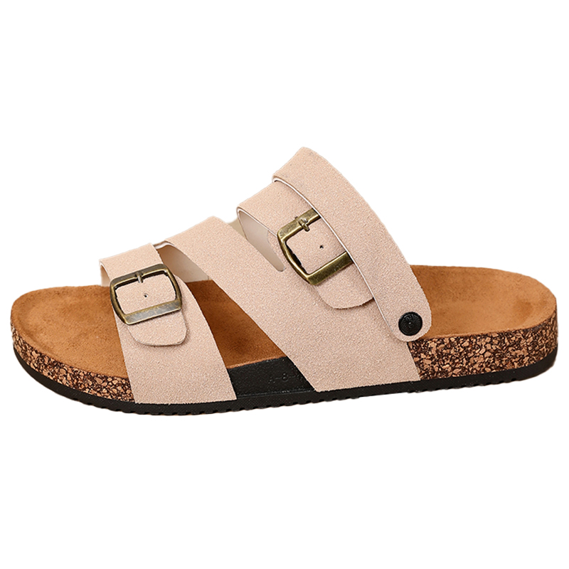 

Wooden Rabbit Мужские слайдеры бежевые, цвет Beige