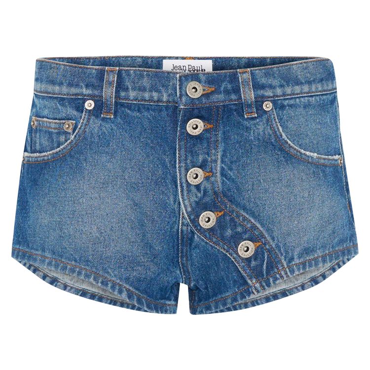 

Шорты Jean Paul Gaultier Denim Shorts 'Vintage Blue', синий