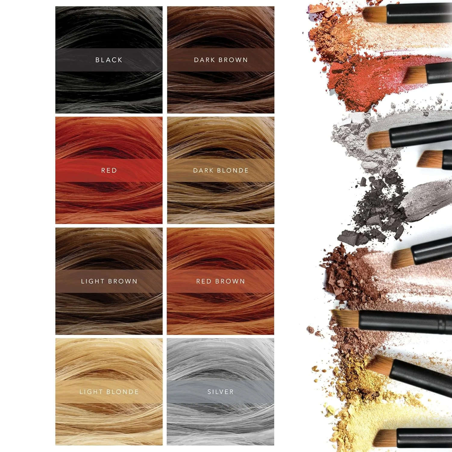 FHI Heat Hair Veil Powder - пудра-наполнитель для волос, придающая им густоту, объем и густоту. 1 штука (1 шт.), Black — фото 2