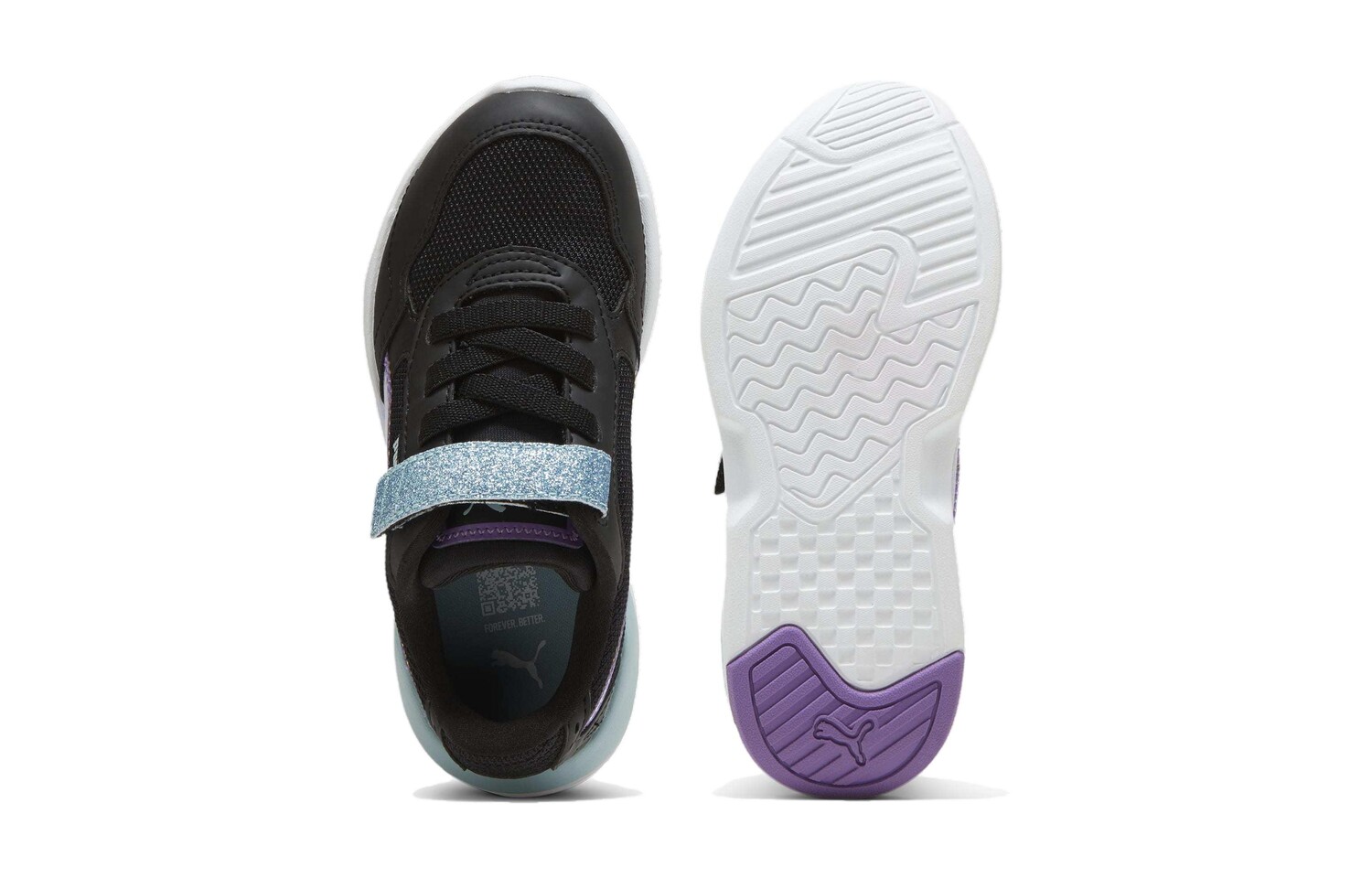 Кроссовки Puma X-Ray Speed Kids Lifestyle Shoes Kids, фиолетовый — фото 4