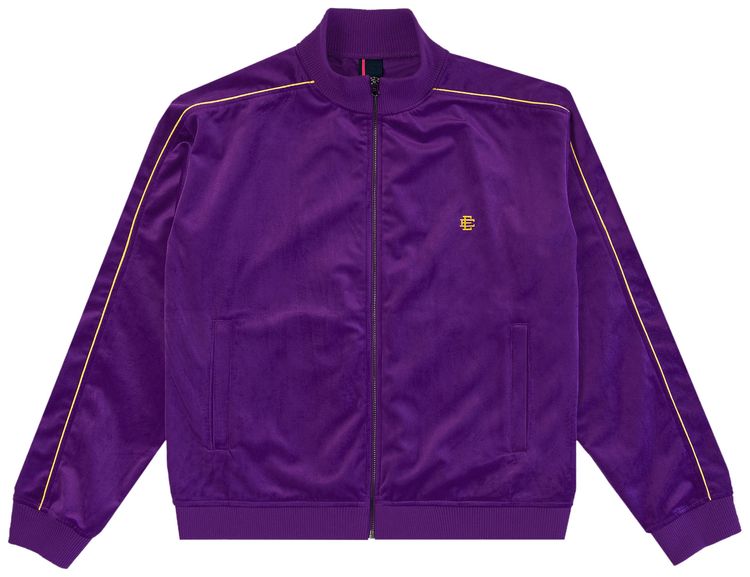 

Куртка из велюра Eric Emanuel EE, фиолетовая