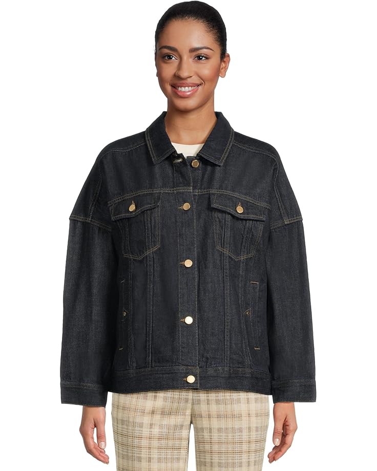 

Женская джинсовая куртка Liverpool Los Angeles Drop Shoulder, Indigo Rinse