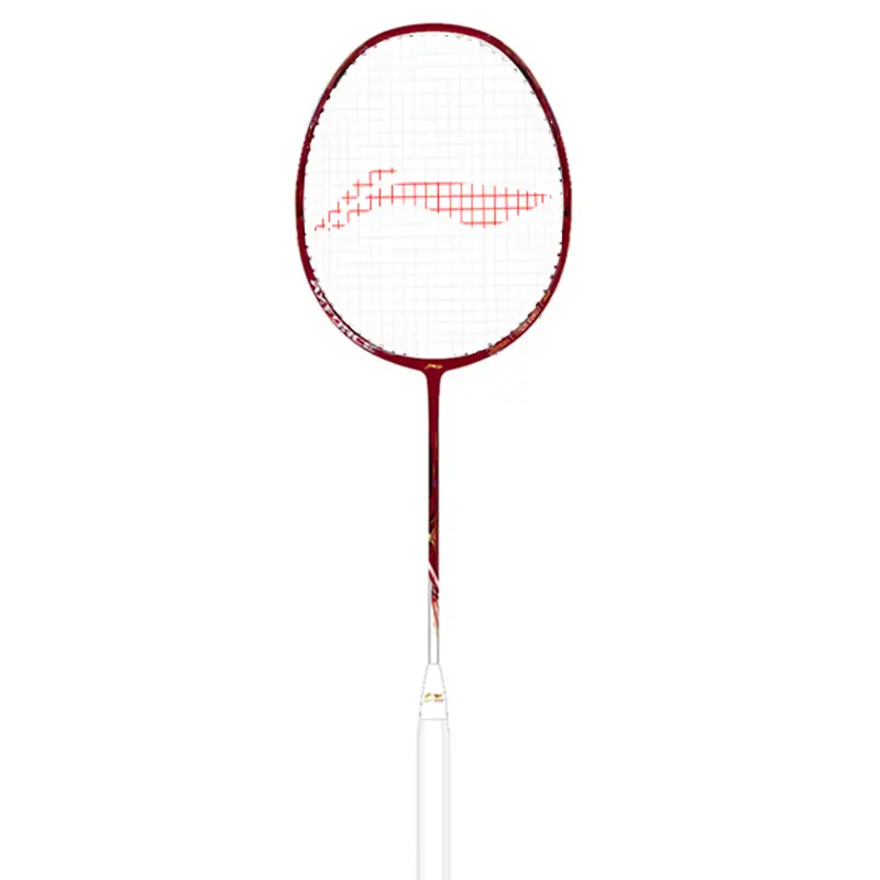 

LINING AXFORCE 80 ракетка для бадминтона, полный карбон, атакующая, жесткая головка, профессиональный уровень, унисекс, одиночная рукоятка, red