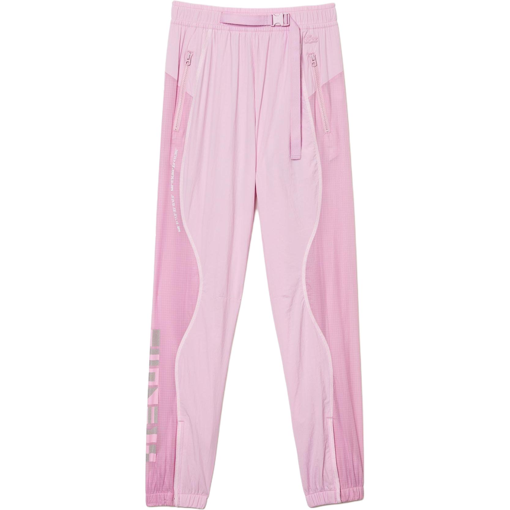 

LACOSTE Женские повседневные брюки розового цвета