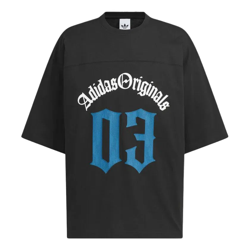 Футболка Adidas Oversized Fit, цвет «черный», KT3039