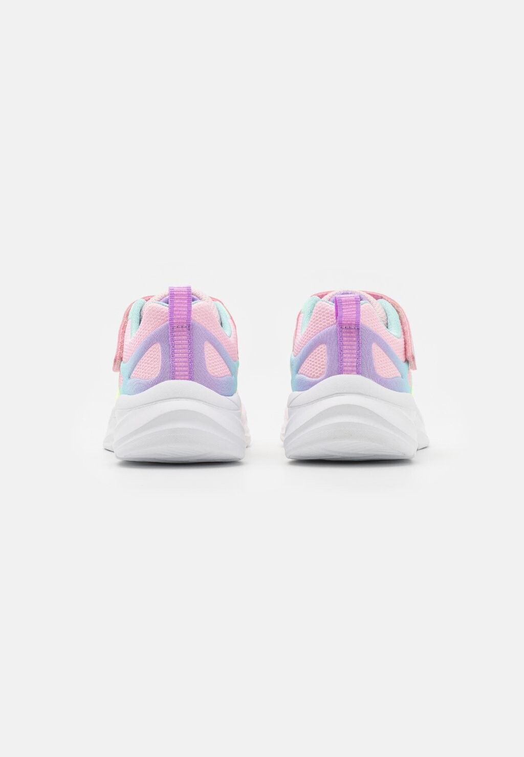 Низкие кроссовки Power Jams Skechers, цвет light pink/multi-coloured — фото 3