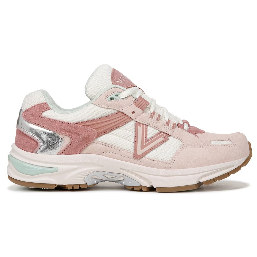 Кроссовки 23Walk 2.0 classic sneaker Vionic, ivory / cameo rose suede