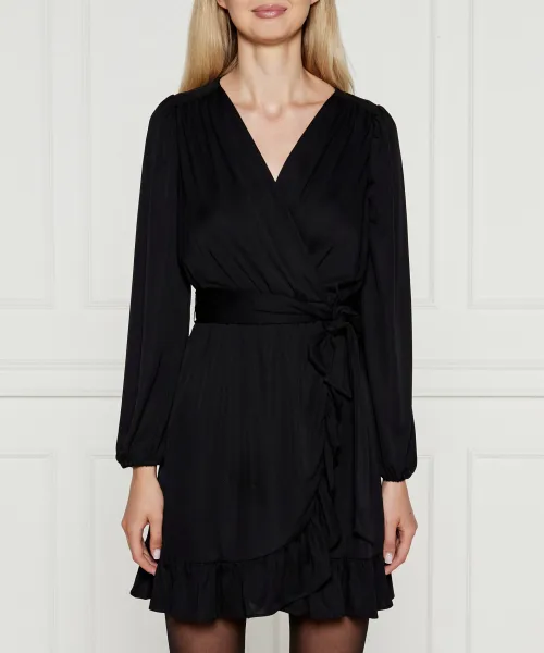 

Платье из джерси с поясом Lauren Ralph Lauren, черный