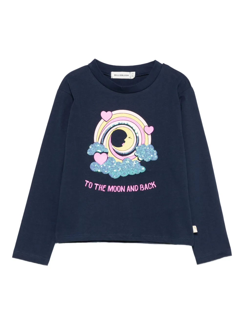 

Топ Moon Rainbow с пайетками Billieblush, синий