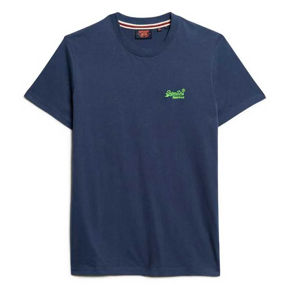 

Футболка Superdry Essential Logo Embroidered, синий