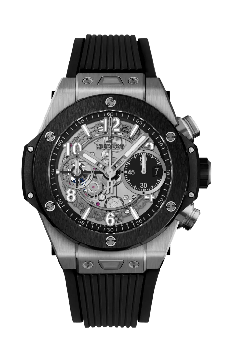 

Часы big bang unico titanium ceramic .nm.1170.rx Hublot