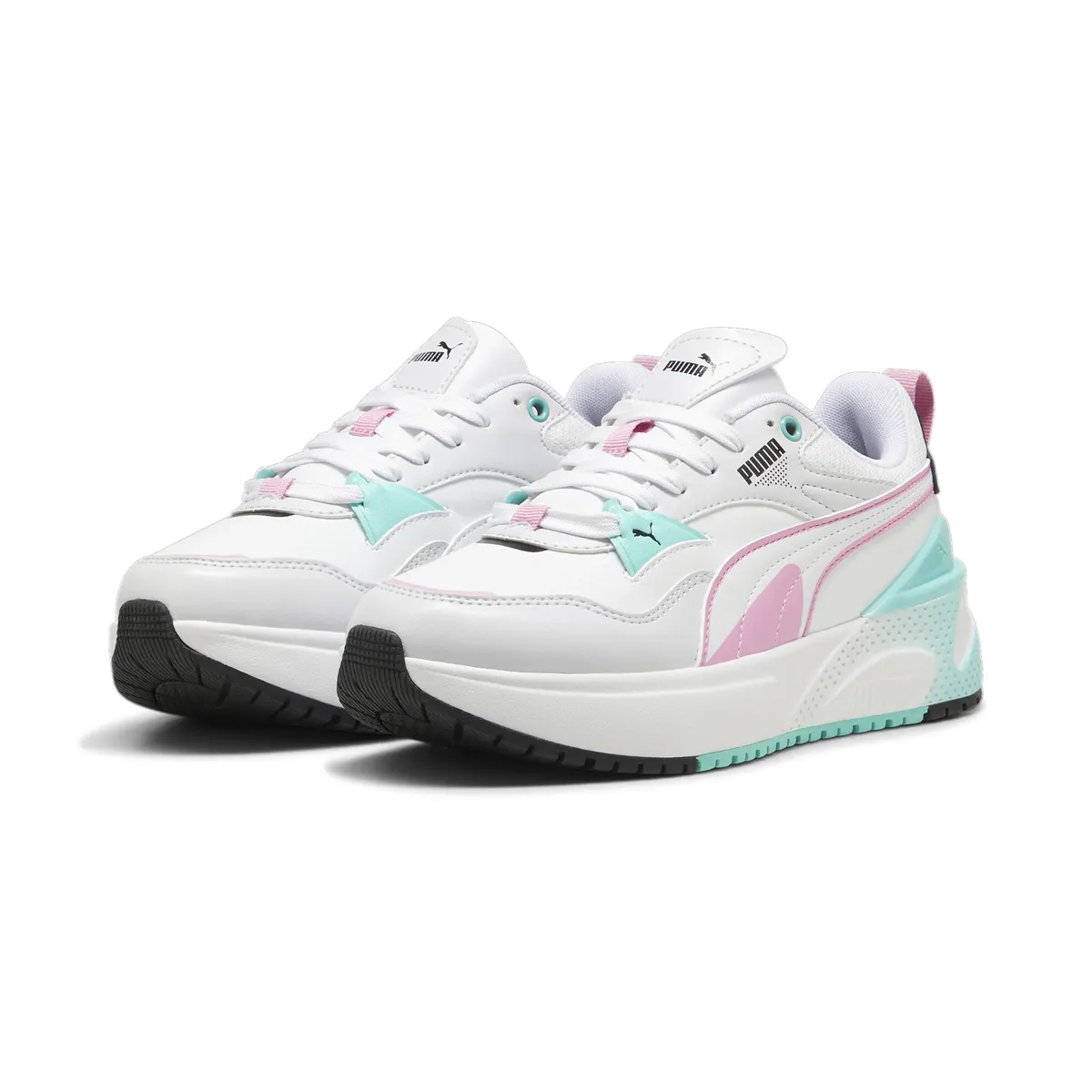 

Кроссовки PUMA "R78 Disrupt Sneakers Women", цвет Silver Mist Mauved Out Mint Gray Pink Green