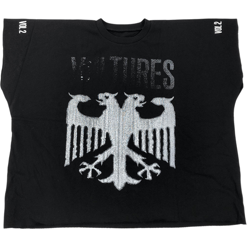 

Футболка VULTURES Album Peripheral Series Kanye Haikou Listening Session VULTURES VOL 2 Unisex Black YEEZY