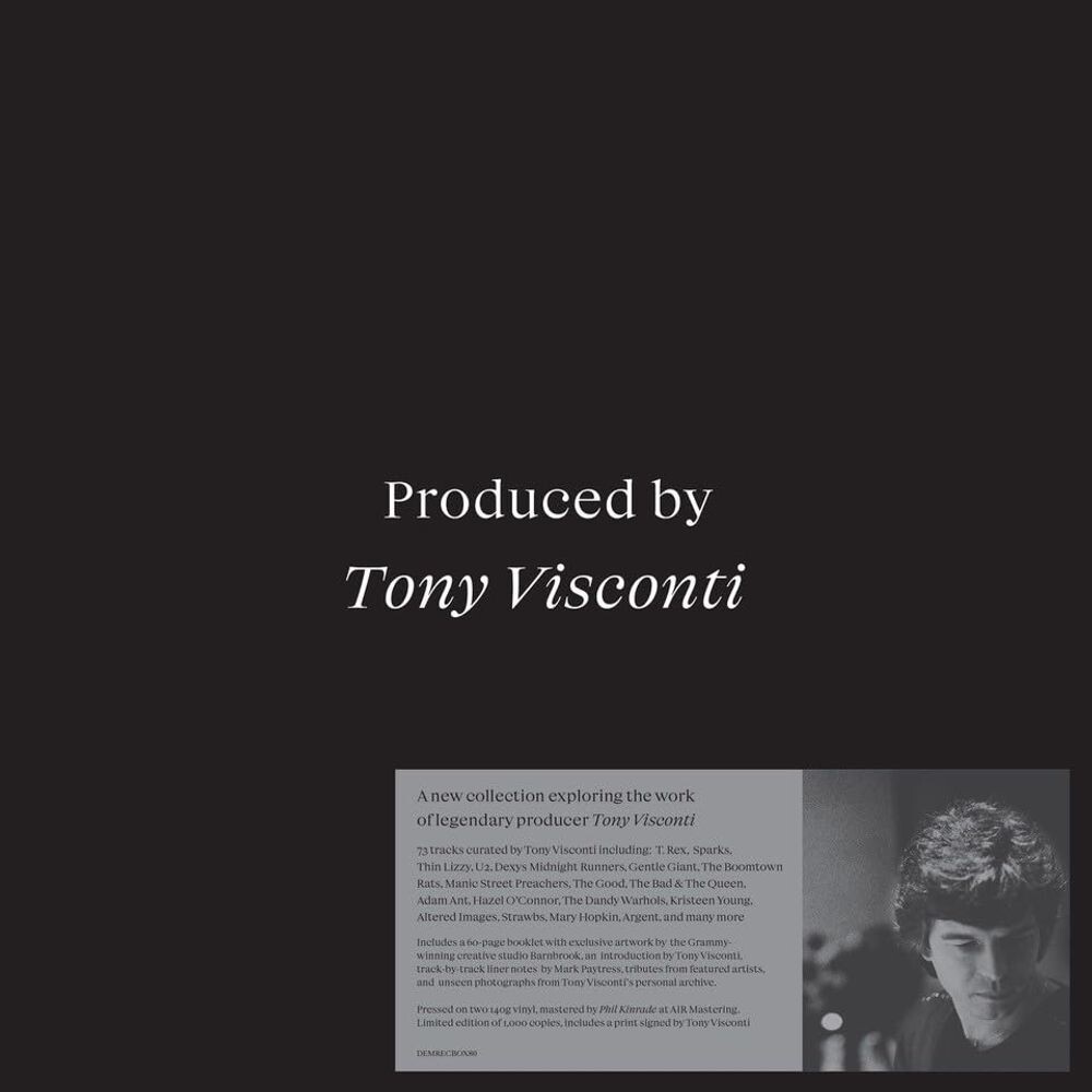 

Виниловая пластинка LP Produced By Tony Visconti [Box Set] [Signed Print] - Various Artists