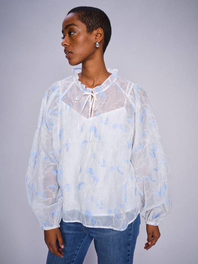 

Топ с вышивкой Eisara Flob MOS MOSH, White