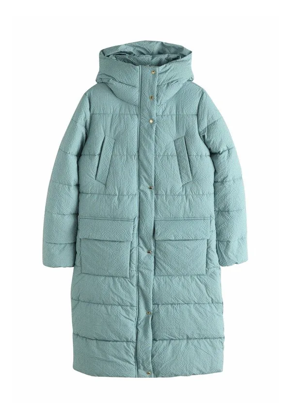 Зимнее пальто с утеплителем, укороченный, для невысоких женщин. Next, Blue Gingham
