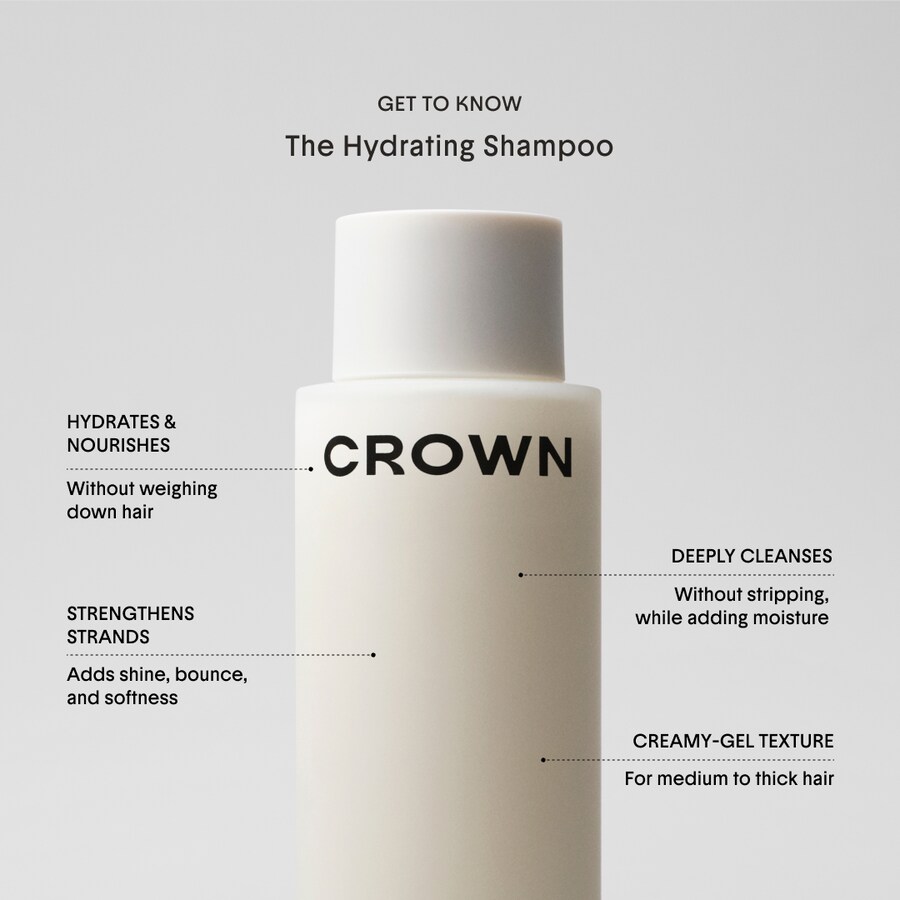 Увлажняющий шампунь для сухих и поврежденных волос Crown Affair, 8 oz /237 ml — фото 4