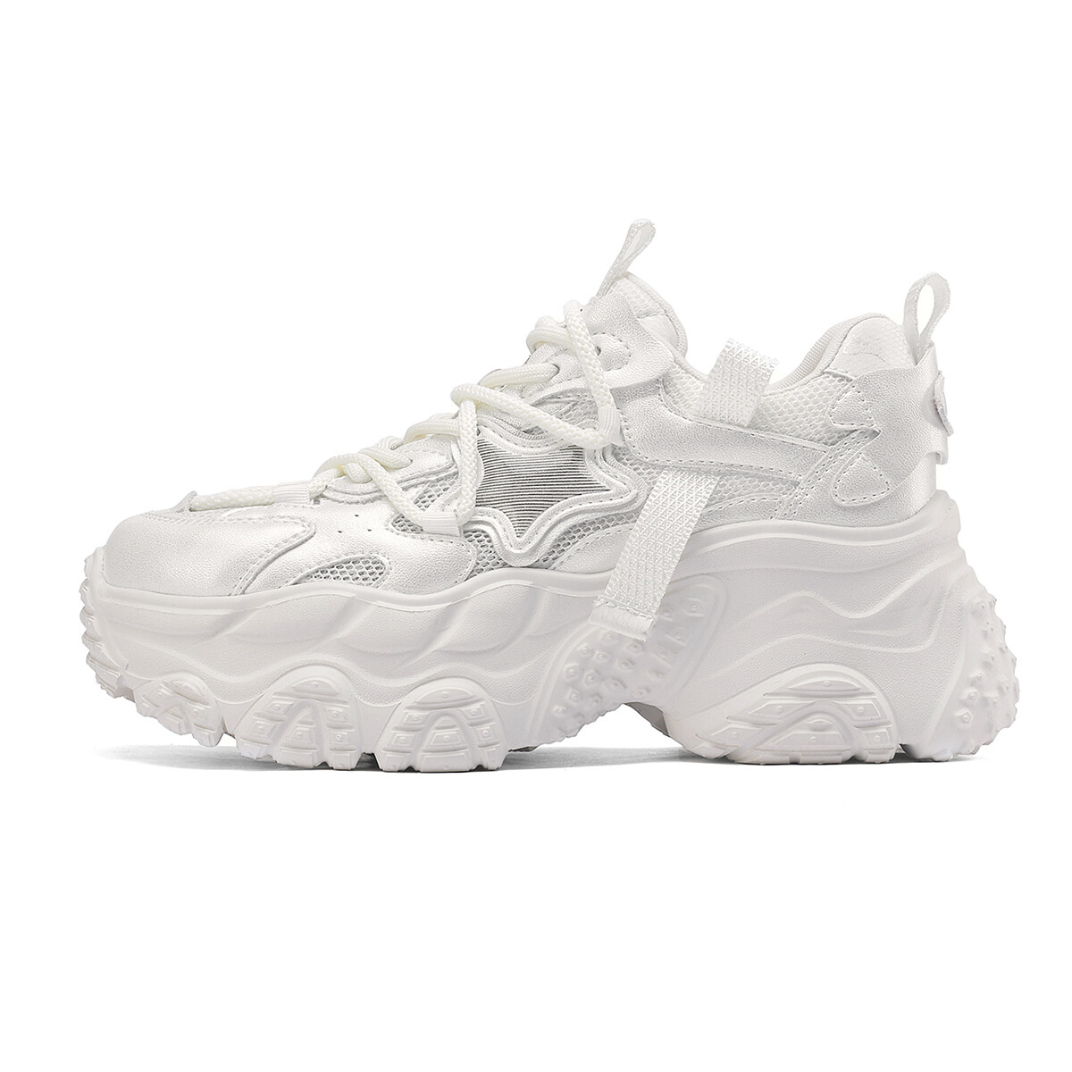 

Кроссовки D:FUSE SCANDINAVIA Chunky Sneakers Women's Low-top, серый/розовый