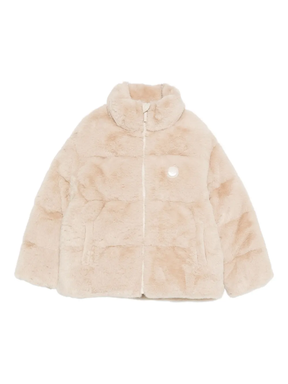 

Стеганая куртка на молнии Emporio Armani Kids, нейтральный