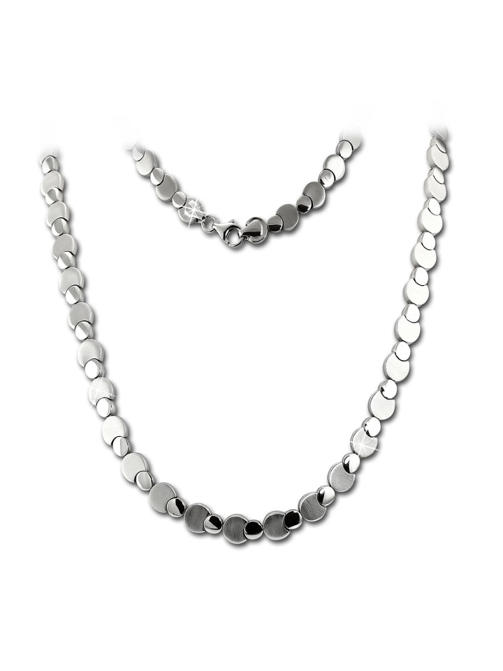 

SilberDream Женское колье SilverDream из серебра 925 пробы с кругами, приблизительно 44,5 см