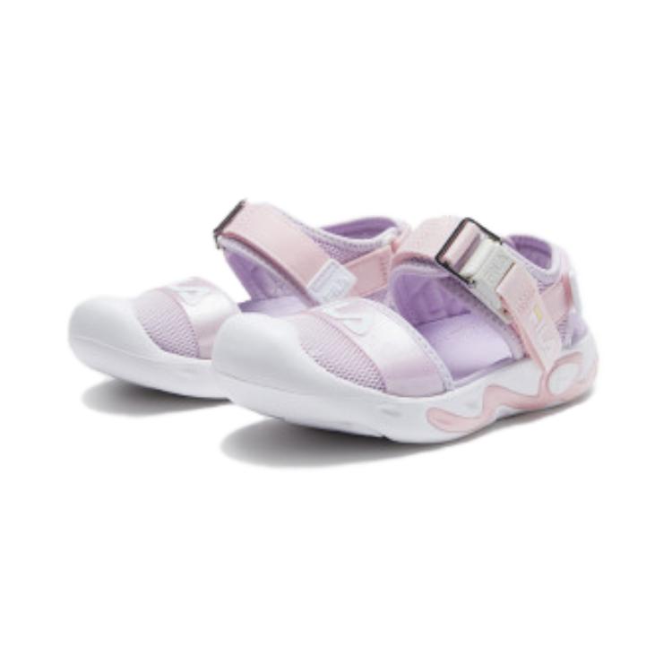 FILA KIDS Детские сандалии с противоскользящей подошвой, износостойкие, фиолетовые, для детей 3-7 лет — фото 3