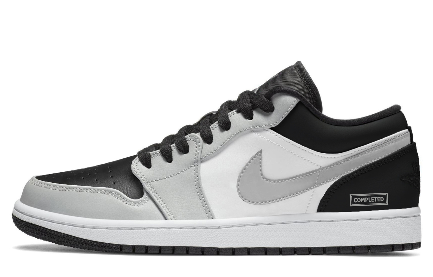 

Jordan Air 1 Cushioning, износостойкие низкие кеды в винтажном стиле для баскетбола Unisex Concrete Gray