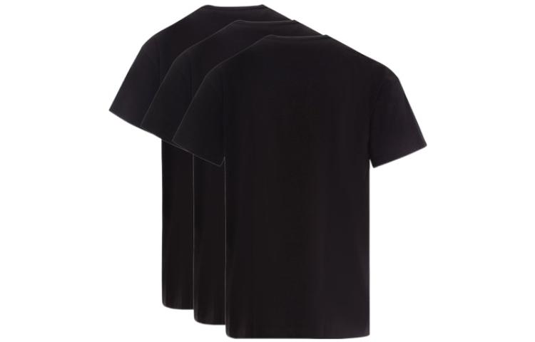 Набор из 3 футболок с логотипом JIL SANDER, комплект 3 штуки (черный) — фото 3