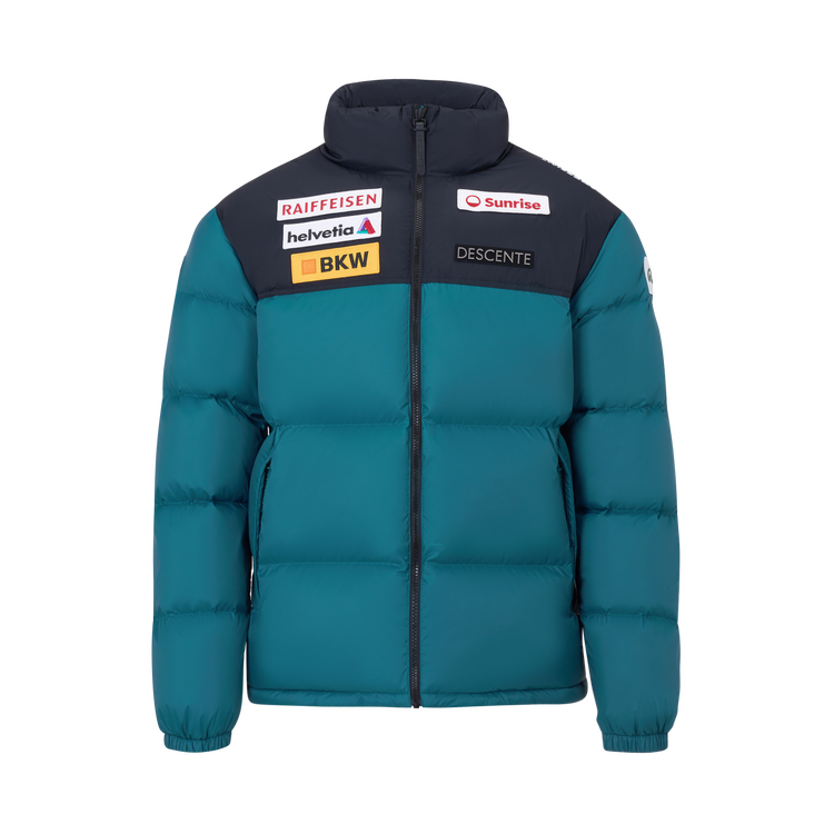 

DESCENTE Повседневная пуховая куртка унисекс, TQ-Blue Coral