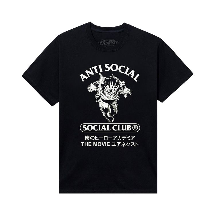 

Футболка Anti Social Social Club Class 1-A Tee Black, черный