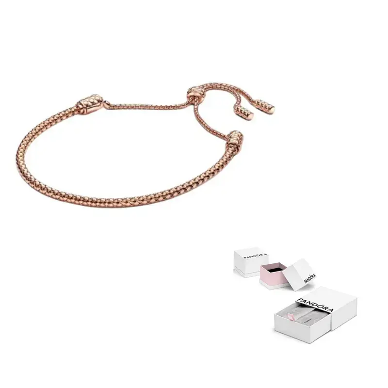 

Pandora Браслеты из стерлингового серебра 925 пробы для женщин gold